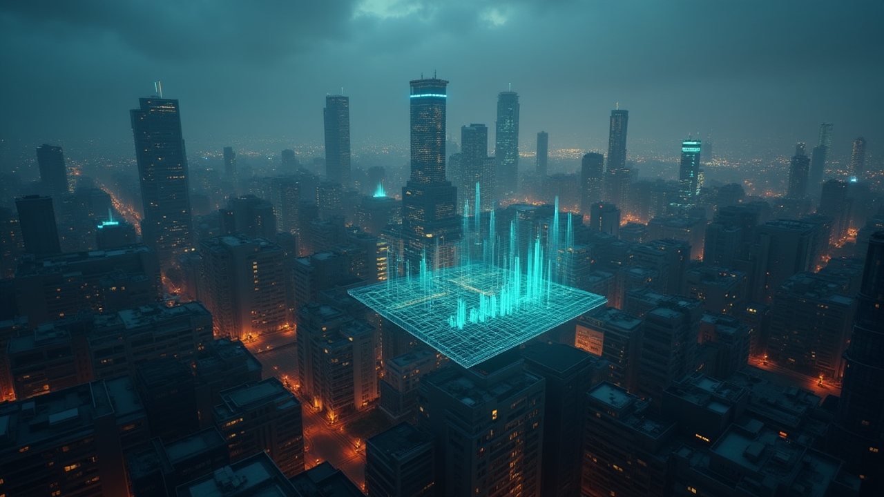 Environmental monitoring dashboard showing air quality sensor data aggregation and pollution trend analysis across urban zones